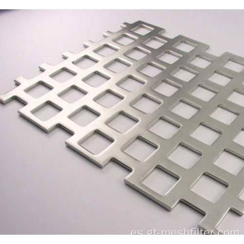 Tablero de malla perforado de aluminio personalizado